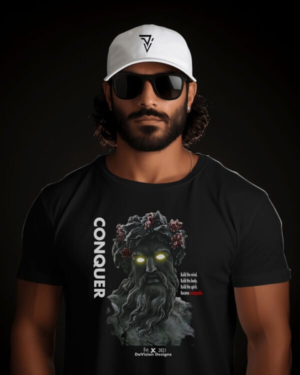 Conquer Graphic tee - Image 4